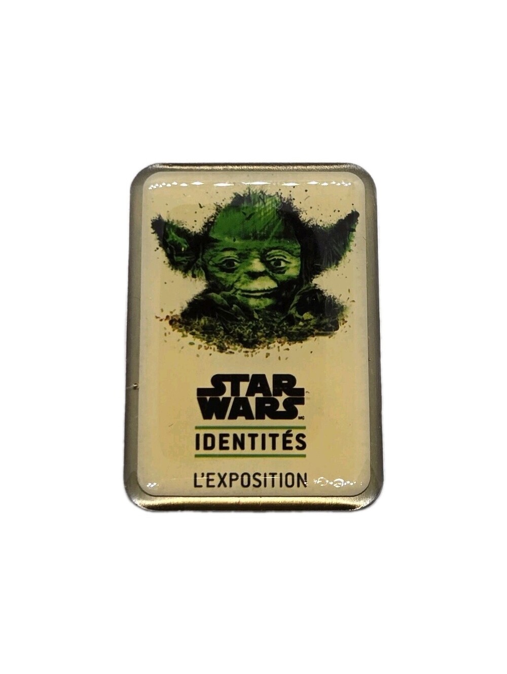 2012 Star Wars Identities Exhibition Yoda Pin Limited Edition EUC